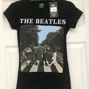 NWT, Beatles Graphic T-shirt, women's size small